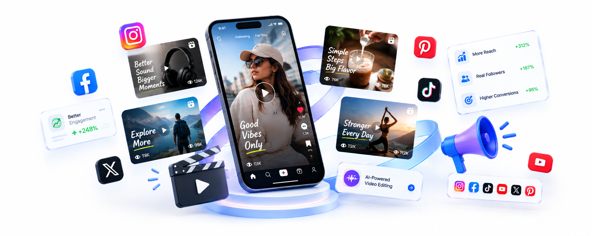 AI social media video creation